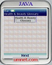 game pic for FTechdb Health and Beauty Glossary s60